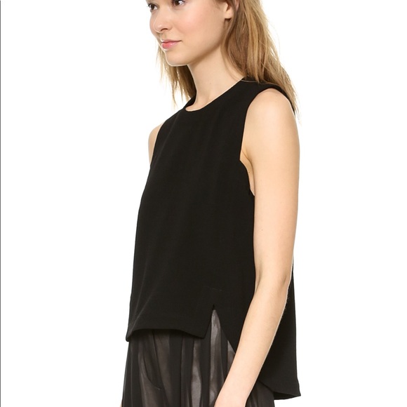 LOVERS + FRIENDS Monica Rose Avery Top - Black Medium - Picture 4 of 9